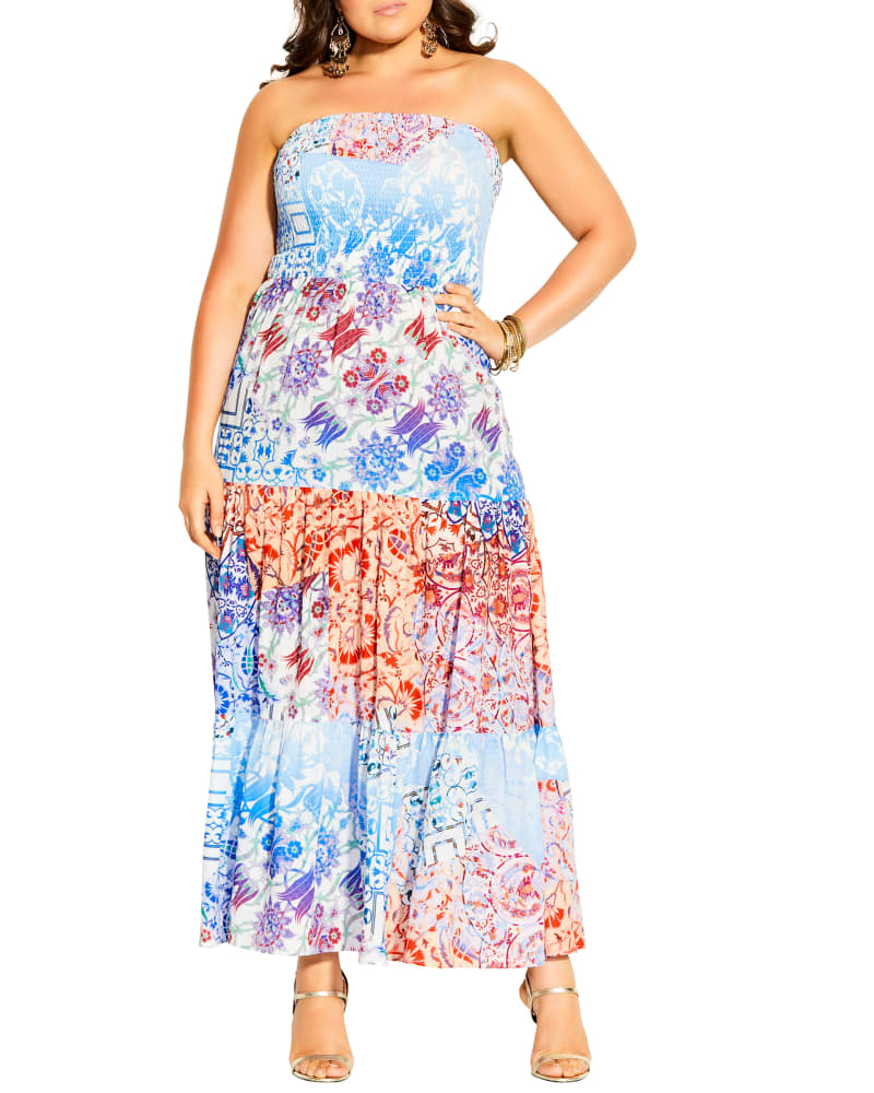 Plus size model wearing  by City Chic | Dia&Co | dia_product_style_image_id:187512